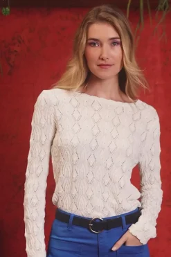 LA PETITE ÉTOILE Mailles|Pull Radia Ecru