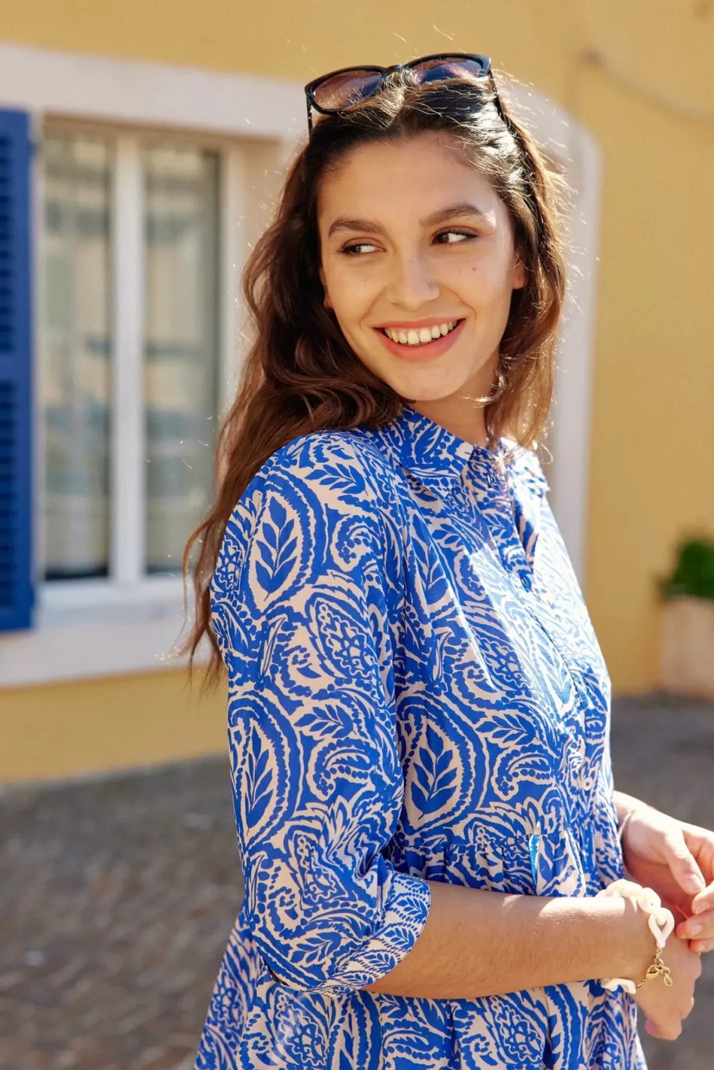 LA PETITE ÉTOILE Robes & Combinaisons|Robe Annemarie Bleu