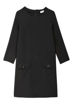 LA PETITE ÉTOILE Robes & Combinaisons|Robe Auxina Noir