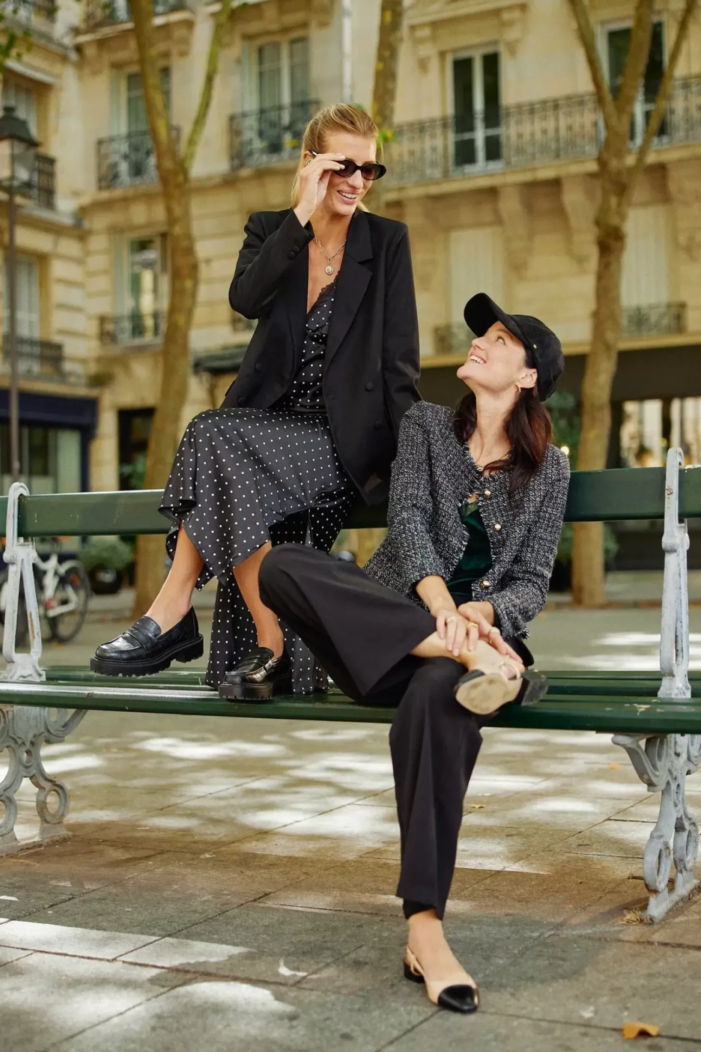 LA PETITE ÉTOILE Robes & Combinaisons|Robe Breonna Noir/Ecru