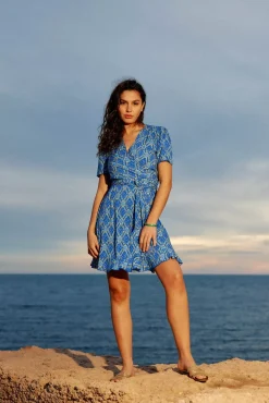 LA PETITE ÉTOILE Robes & Combinaisons|Robe Bridgette Bleu