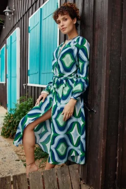 LA PETITE ÉTOILE Robes & Combinaisons|Robe Clelie Geo