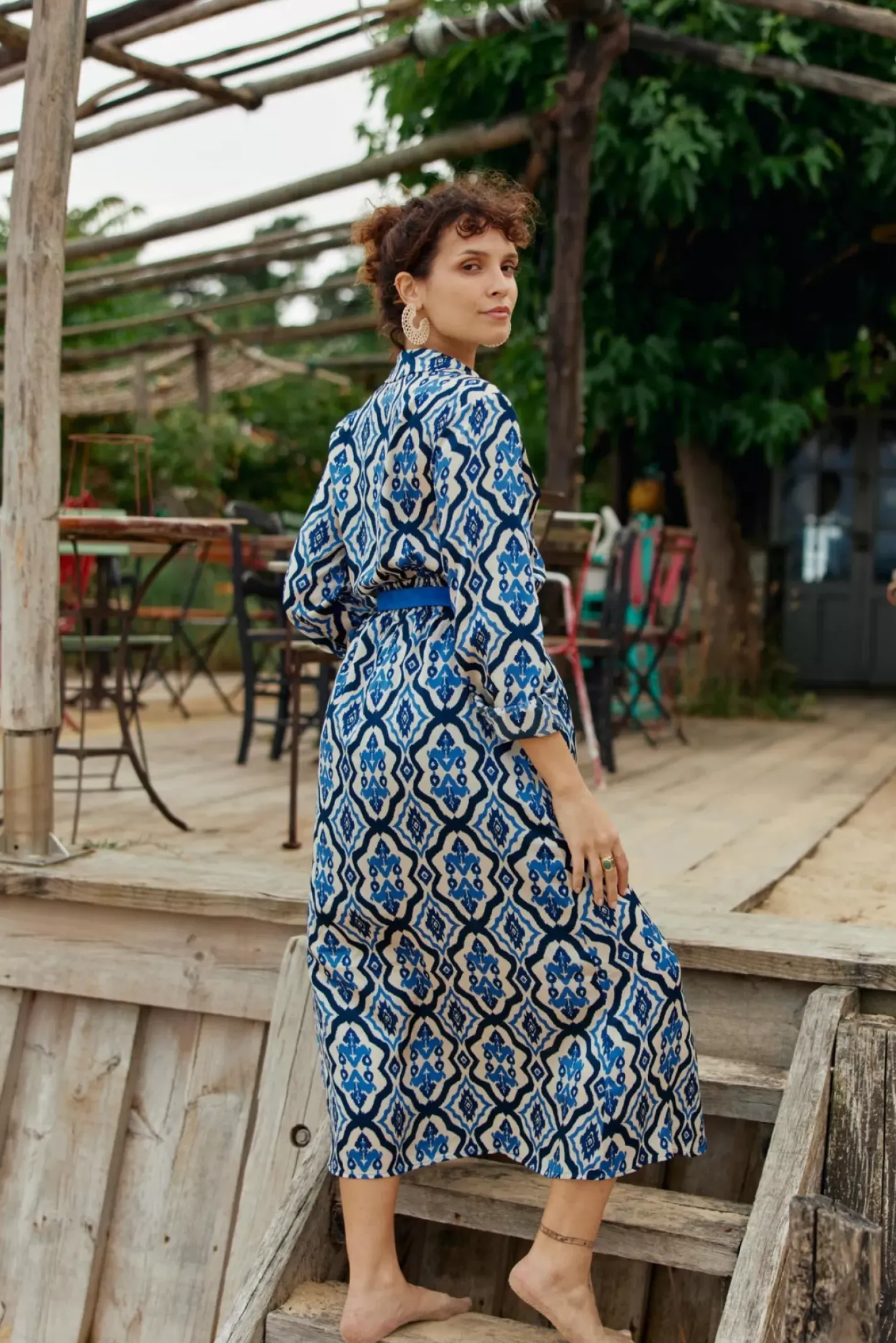 LA PETITE ÉTOILE Robes & Combinaisons|Robe Enso Bleu