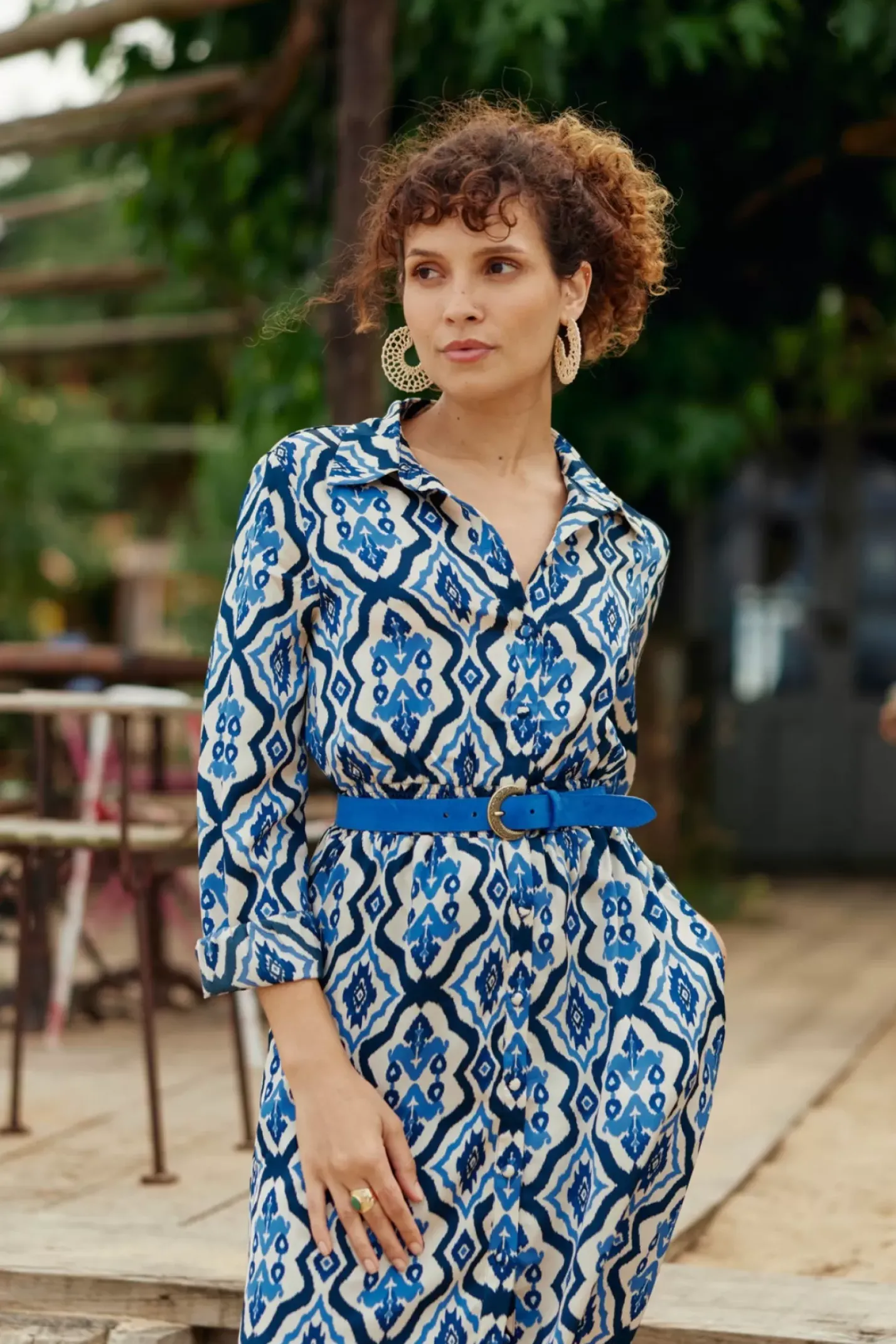 LA PETITE ÉTOILE Robes & Combinaisons|Robe Enso Bleu