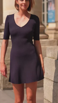LA PETITE ÉTOILE Robes & Combinaisons|Robe Evaelle Marine