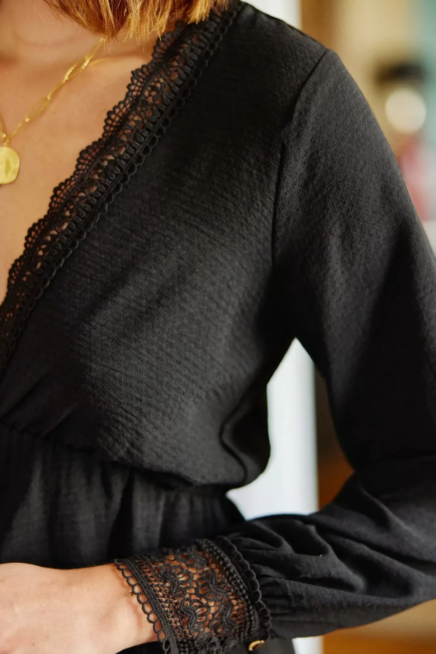 LA PETITE ÉTOILE Robes & Combinaisons|Robe Evangeline Noir