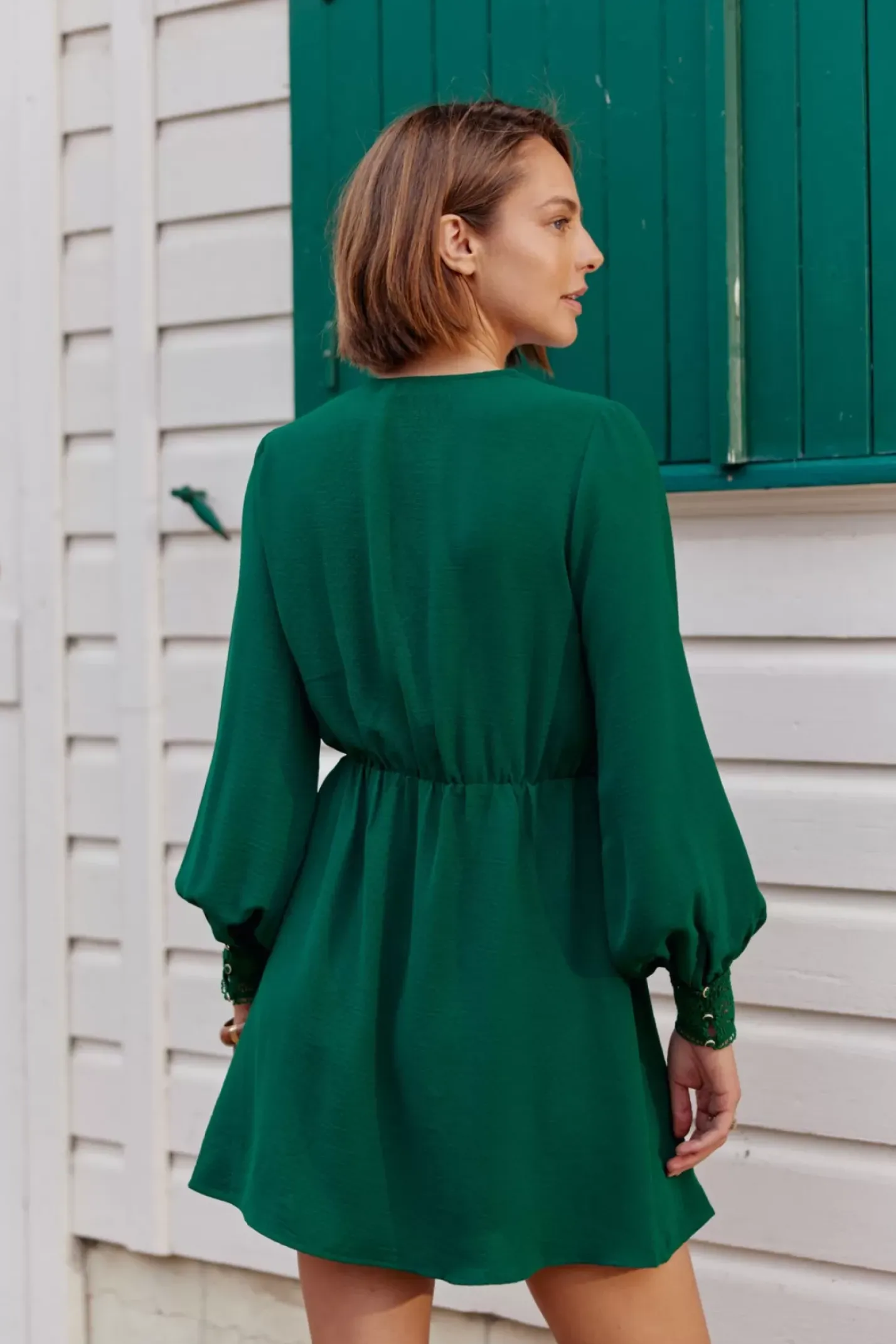 LA PETITE ÉTOILE Robes & Combinaisons|Robe Evangeline Vert