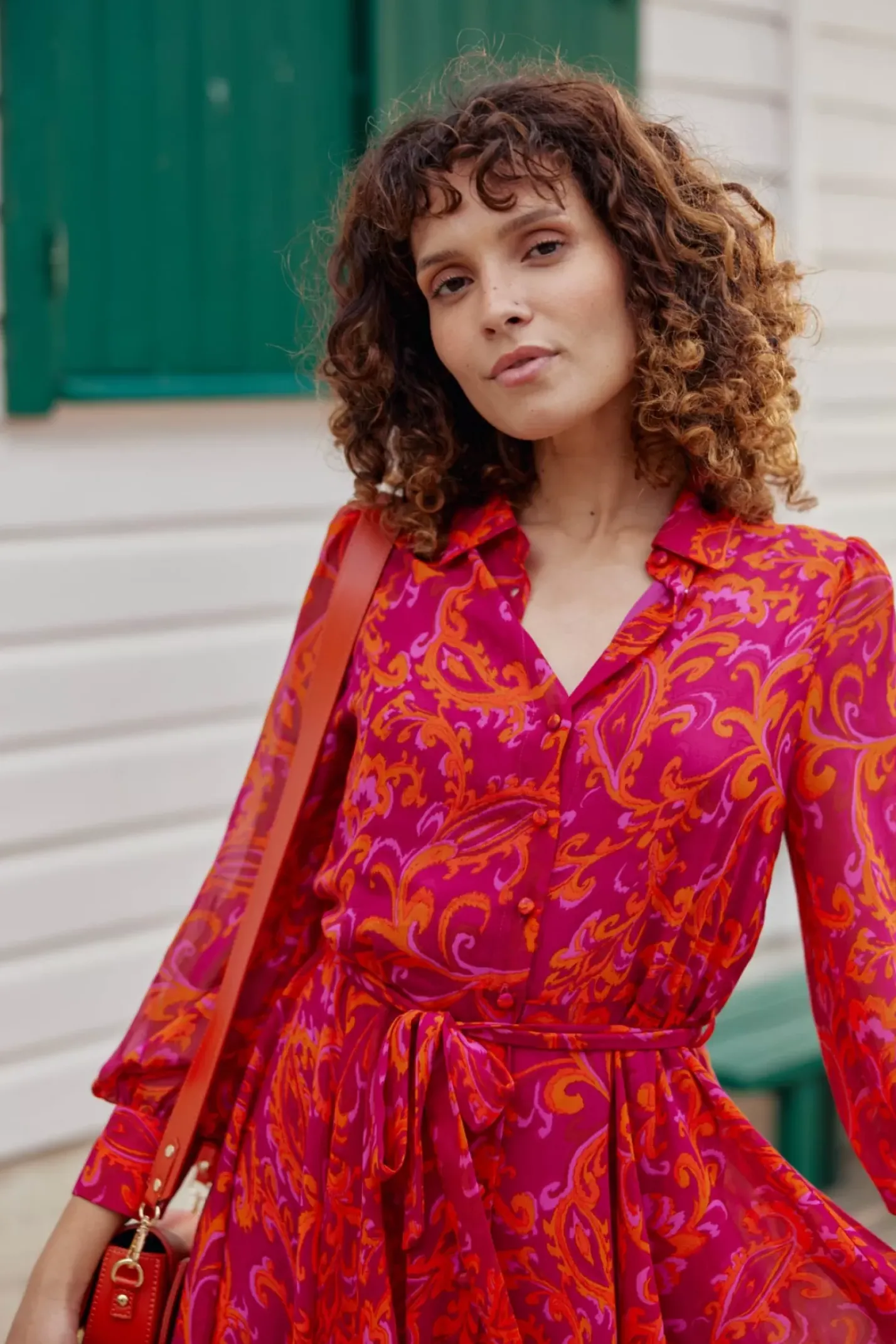 LA PETITE ÉTOILE Robes & Combinaisons|Robe Gino Rose/Orange