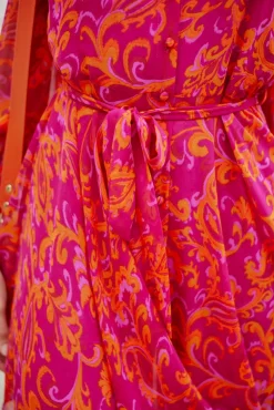 LA PETITE ÉTOILE Robes & Combinaisons|Robe Gino Rose/Orange