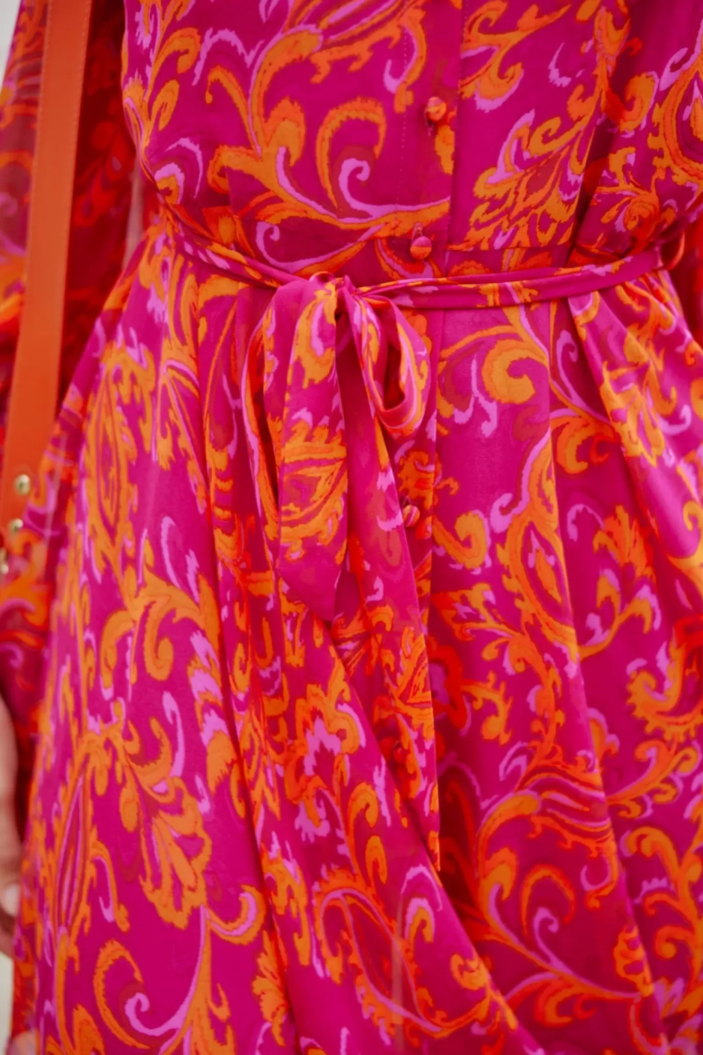 LA PETITE ÉTOILE Robes & Combinaisons|Robe Gino Rose/Orange