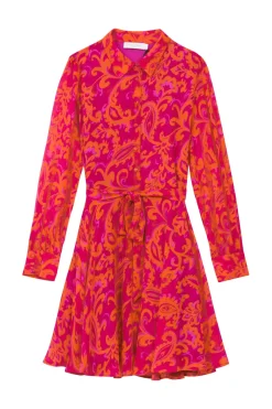 LA PETITE ÉTOILE Robes & Combinaisons|Robe Gino Rose/Orange