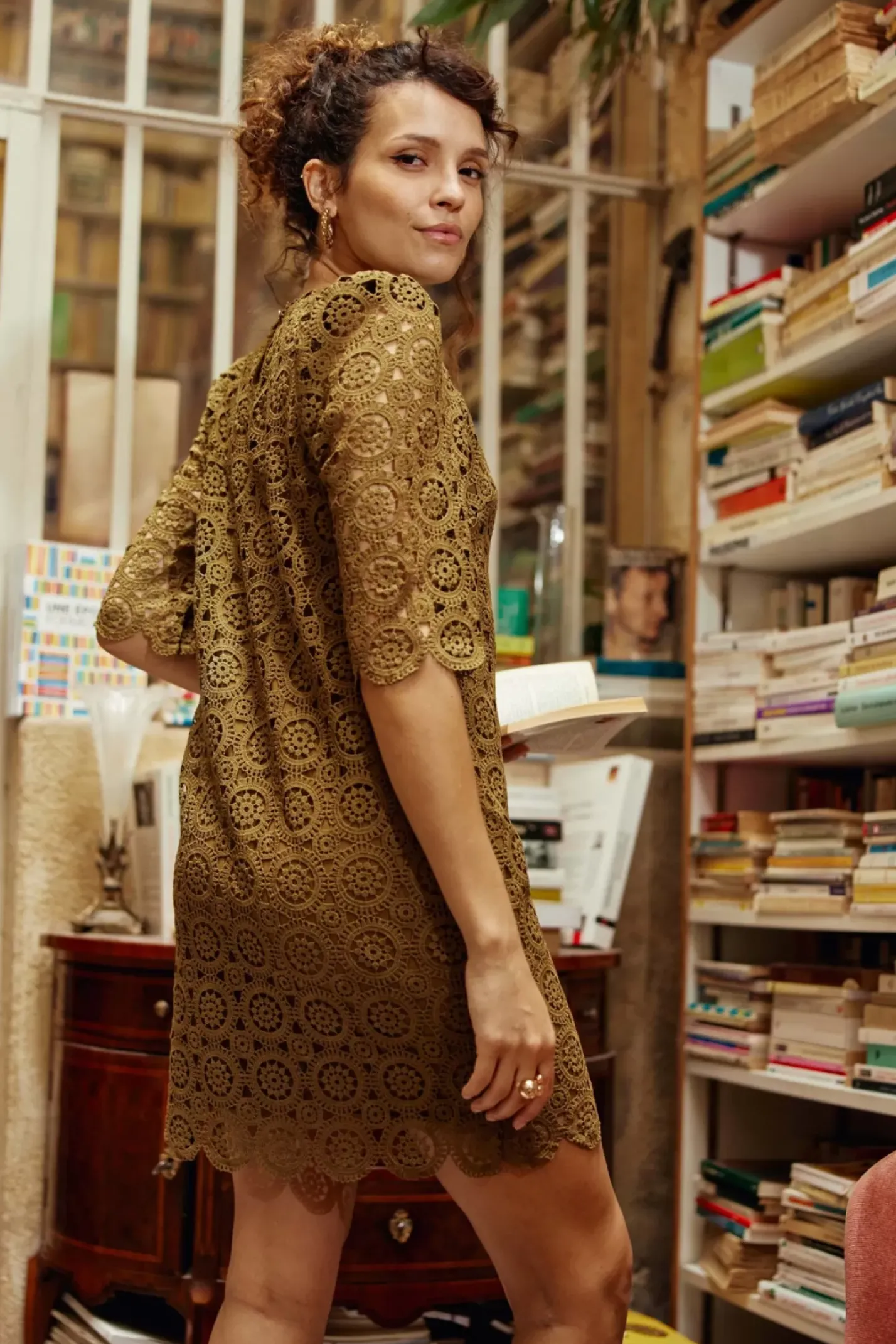 LA PETITE ÉTOILE Robes & Combinaisons|Robe Lawry Kaki