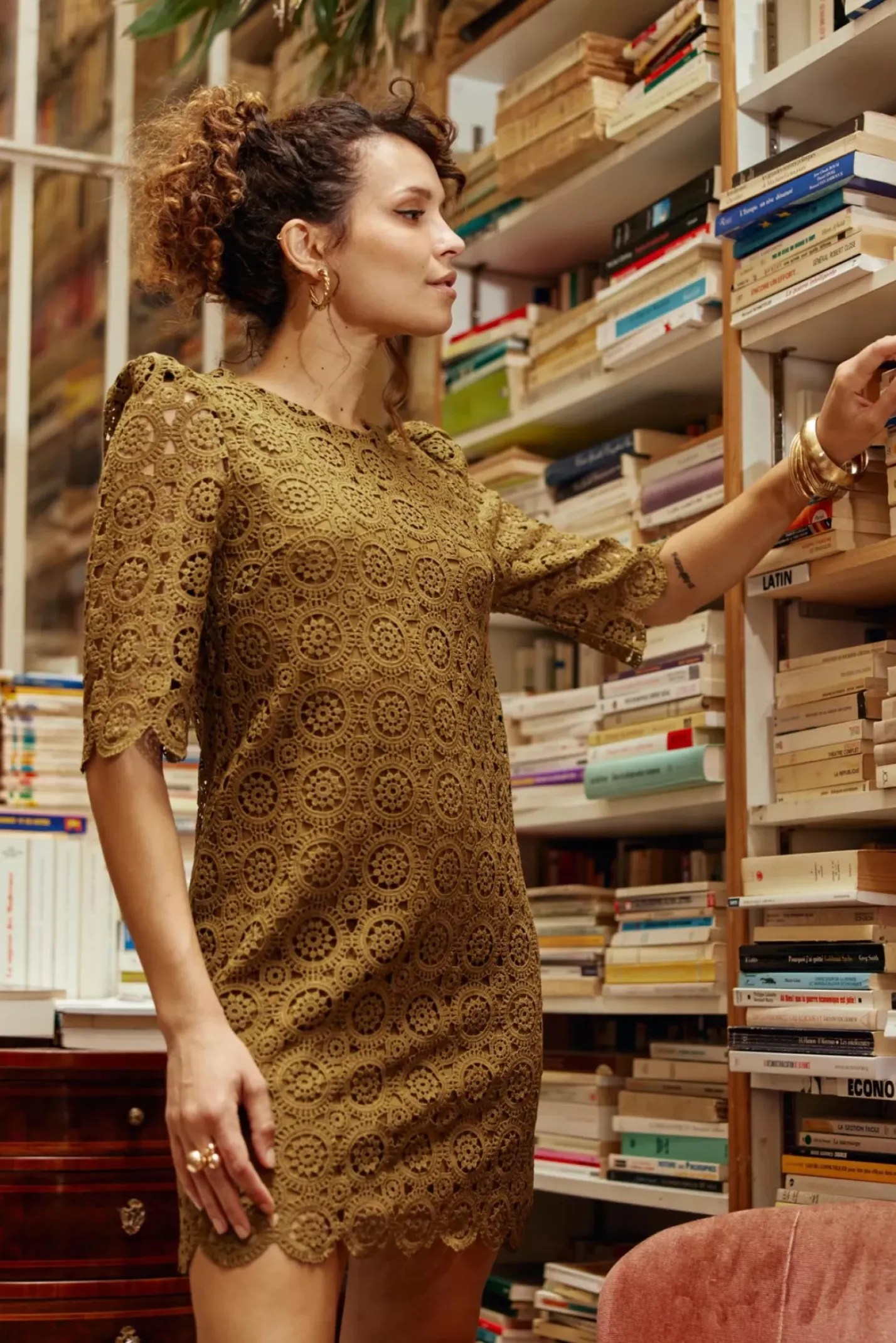 LA PETITE ÉTOILE Robes & Combinaisons|Robe Lawry Kaki