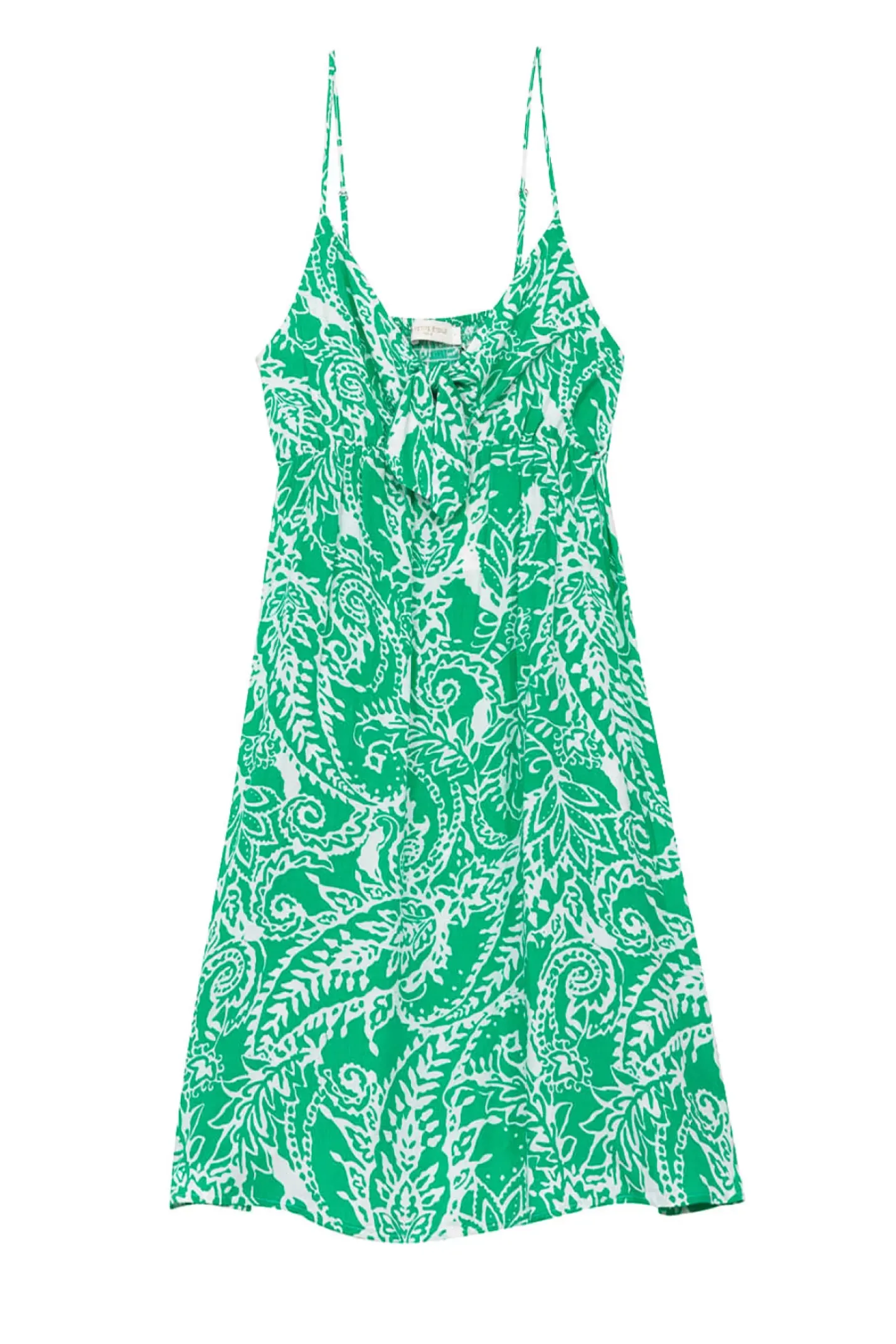 LA PETITE ÉTOILE Robes & Combinaisons|Robe Malalla Vert/Ecru