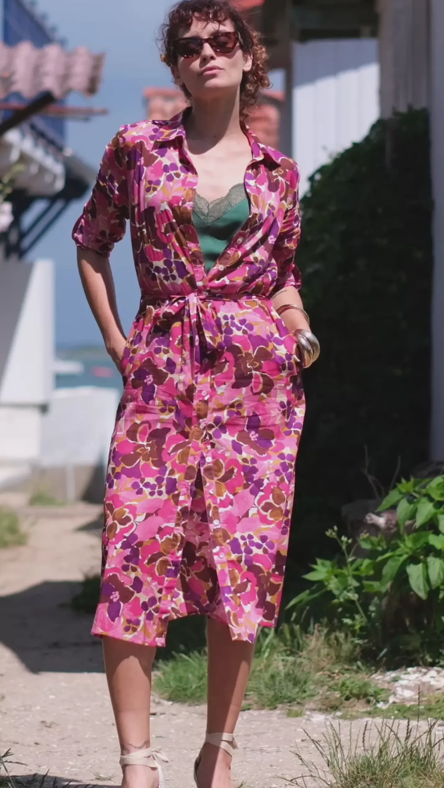 LA PETITE ÉTOILE Robes & Combinaisons|Robe Miraya Rose