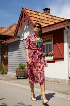 LA PETITE ÉTOILE Robes & Combinaisons|Robe Miraya Rose