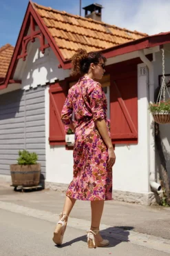 LA PETITE ÉTOILE Robes & Combinaisons|Robe Miraya Rose