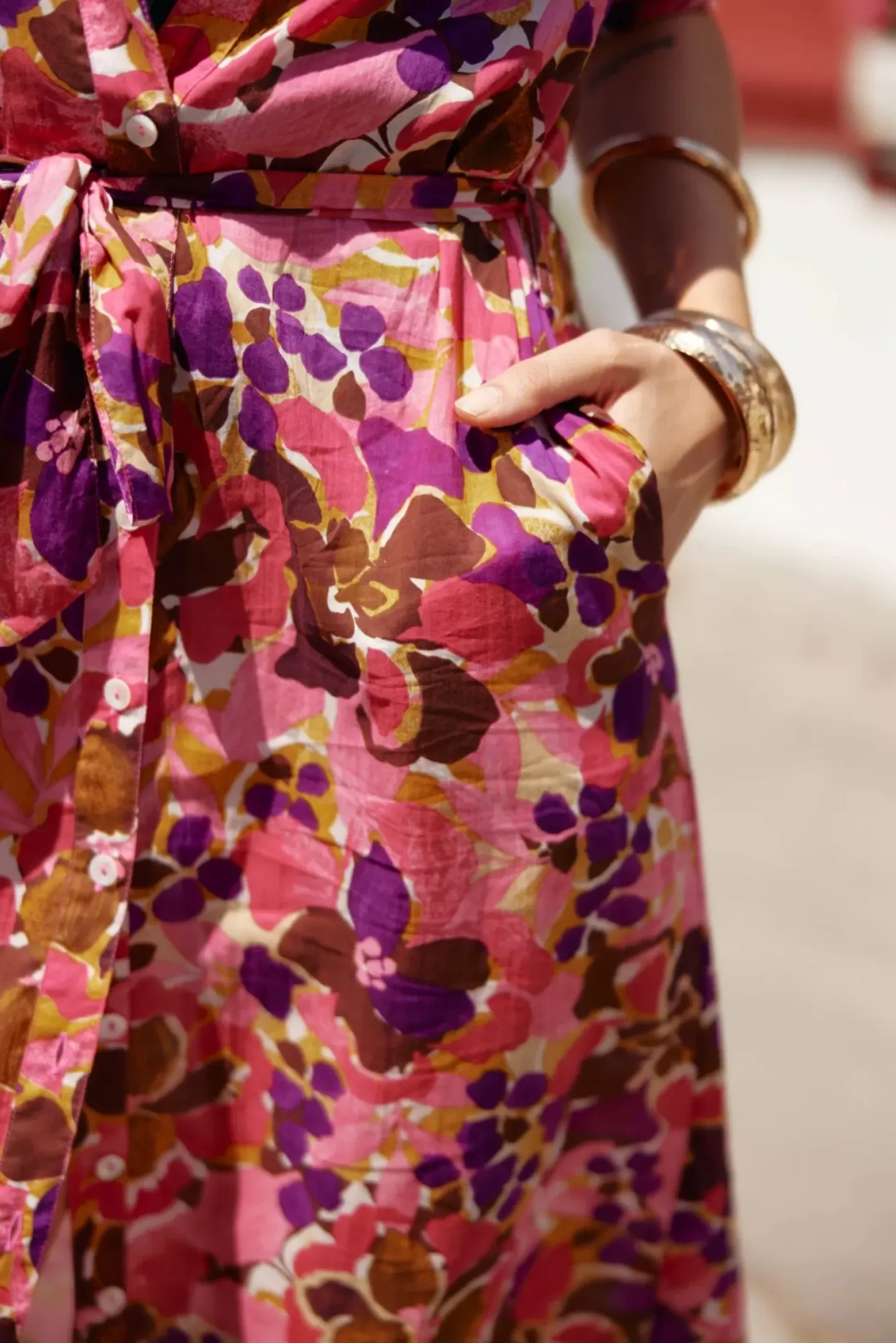 LA PETITE ÉTOILE Robes & Combinaisons|Robe Miraya Rose