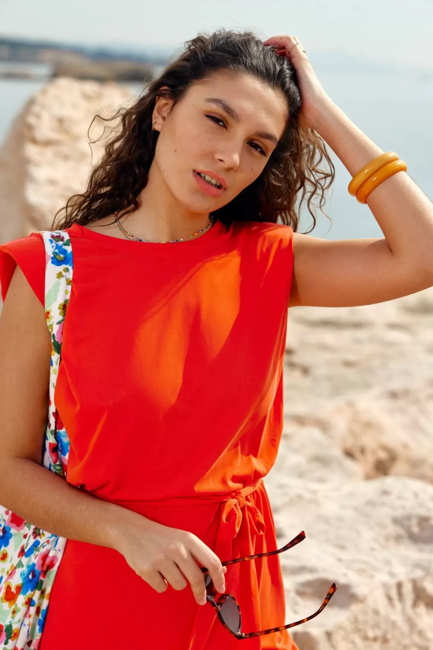 LA PETITE ÉTOILE Robes & Combinaisons|Robe Serenite Orange