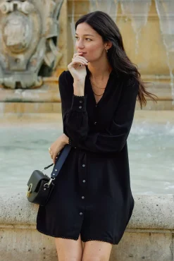 LA PETITE ÉTOILE Robes & Combinaisons|Robe Tixane Noir