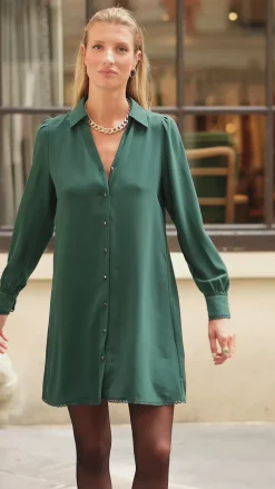 LA PETITE ÉTOILE Robes & Combinaisons|Robe Tixane Vert