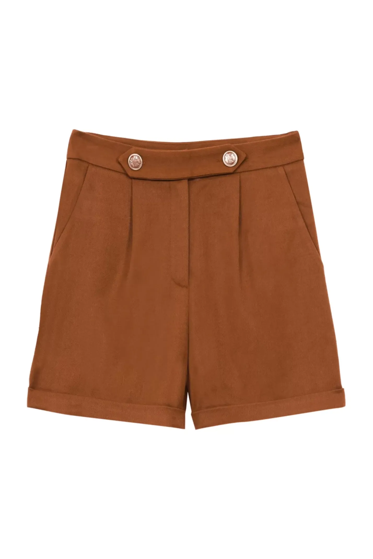 LA PETITE ÉTOILE Jupes & Shorts|Short Abeni Marron