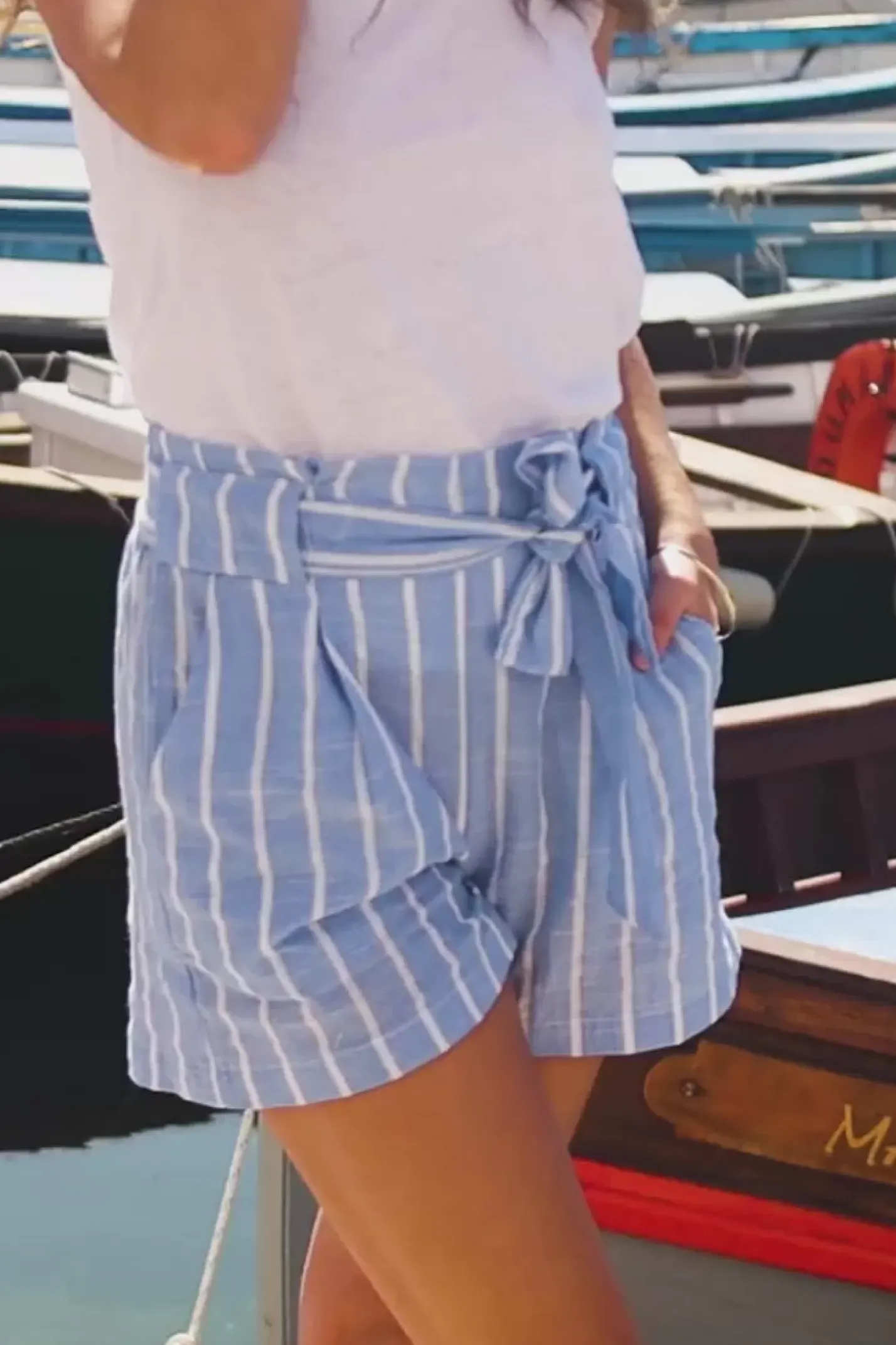 LA PETITE ÉTOILE Jupes & Shorts|Short Amelya R Bleu