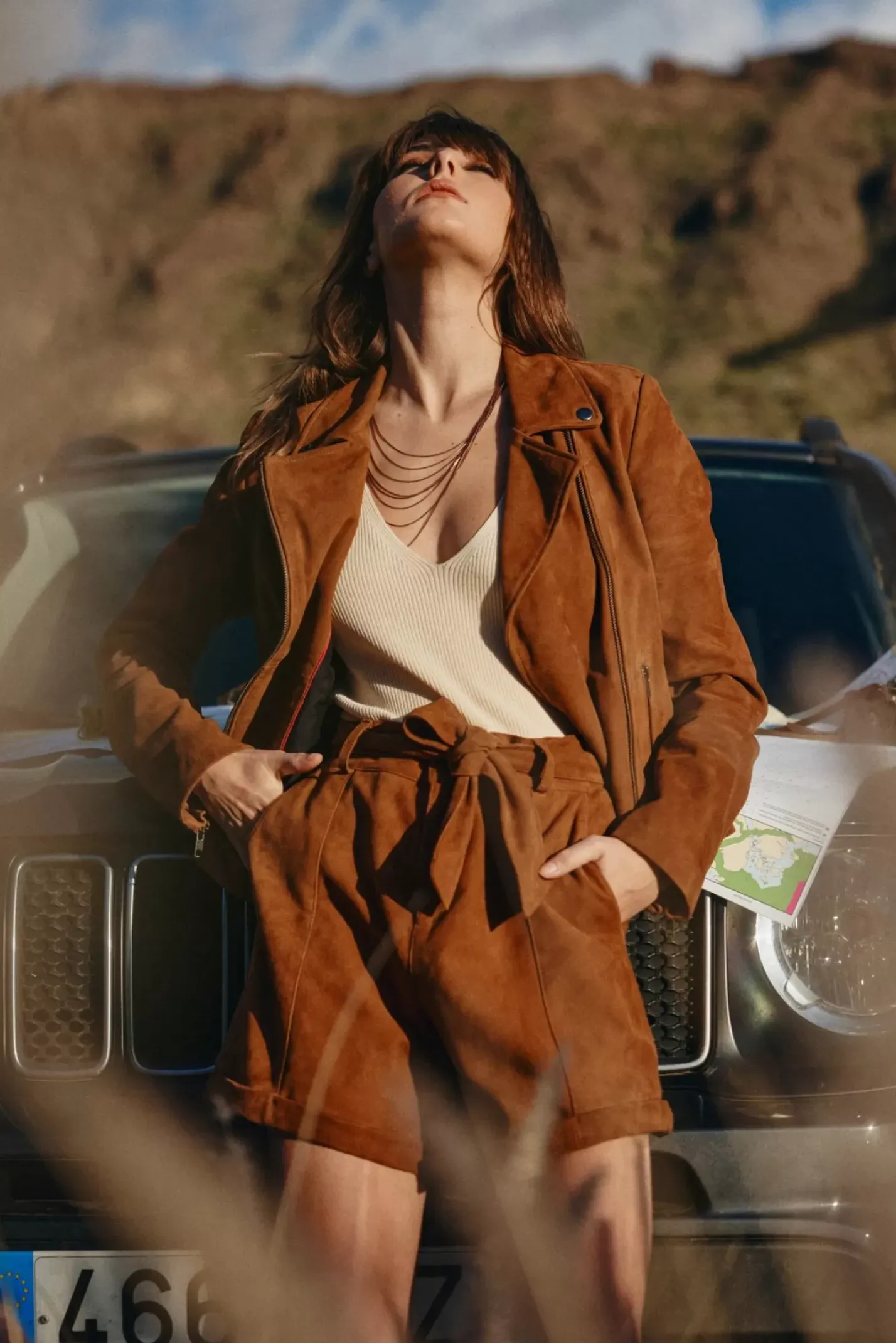 LA PETITE ÉTOILE Jupes & Shorts|Short Racine S Camel