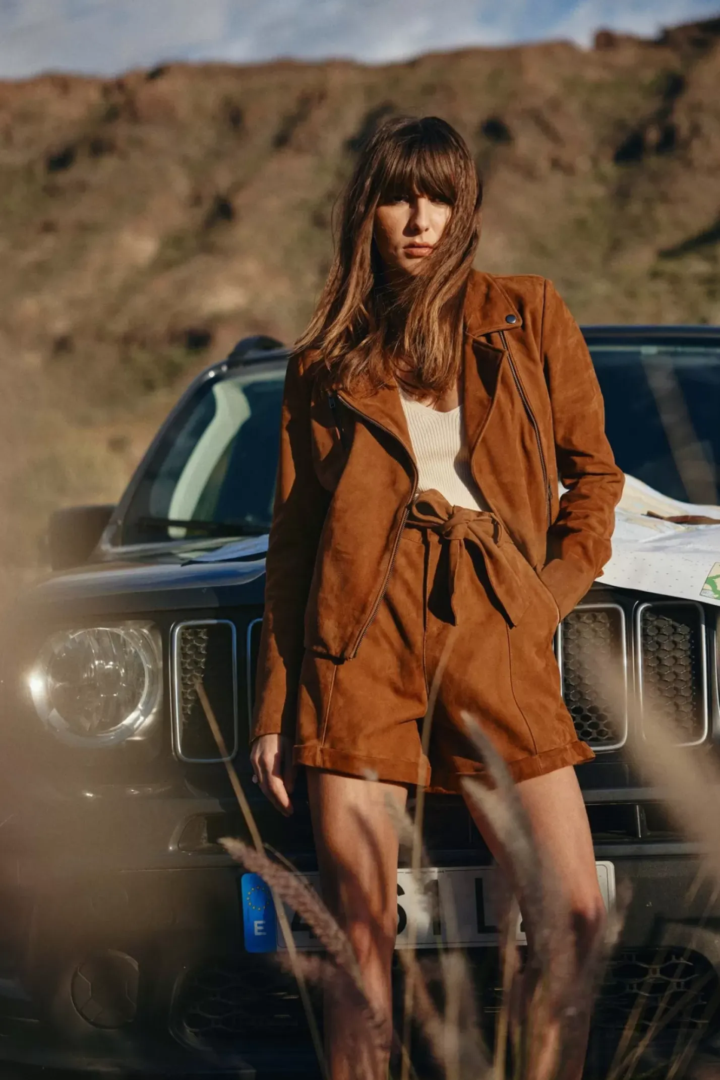 LA PETITE ÉTOILE Jupes & Shorts|Short Racine S Camel