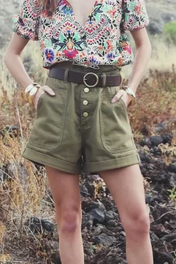 LA PETITE ÉTOILE Jupes & Shorts|Short Viggo Kaki