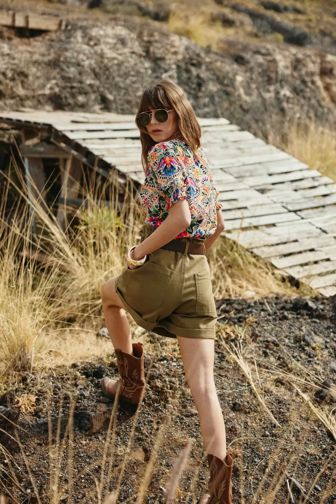 LA PETITE ÉTOILE Jupes & Shorts|Short Viggo Kaki