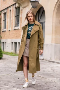 LA PETITE ÉTOILE Manteaux & Vestes|Trench Farago Olive