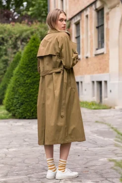 LA PETITE ÉTOILE Manteaux & Vestes|Trench Farago Olive