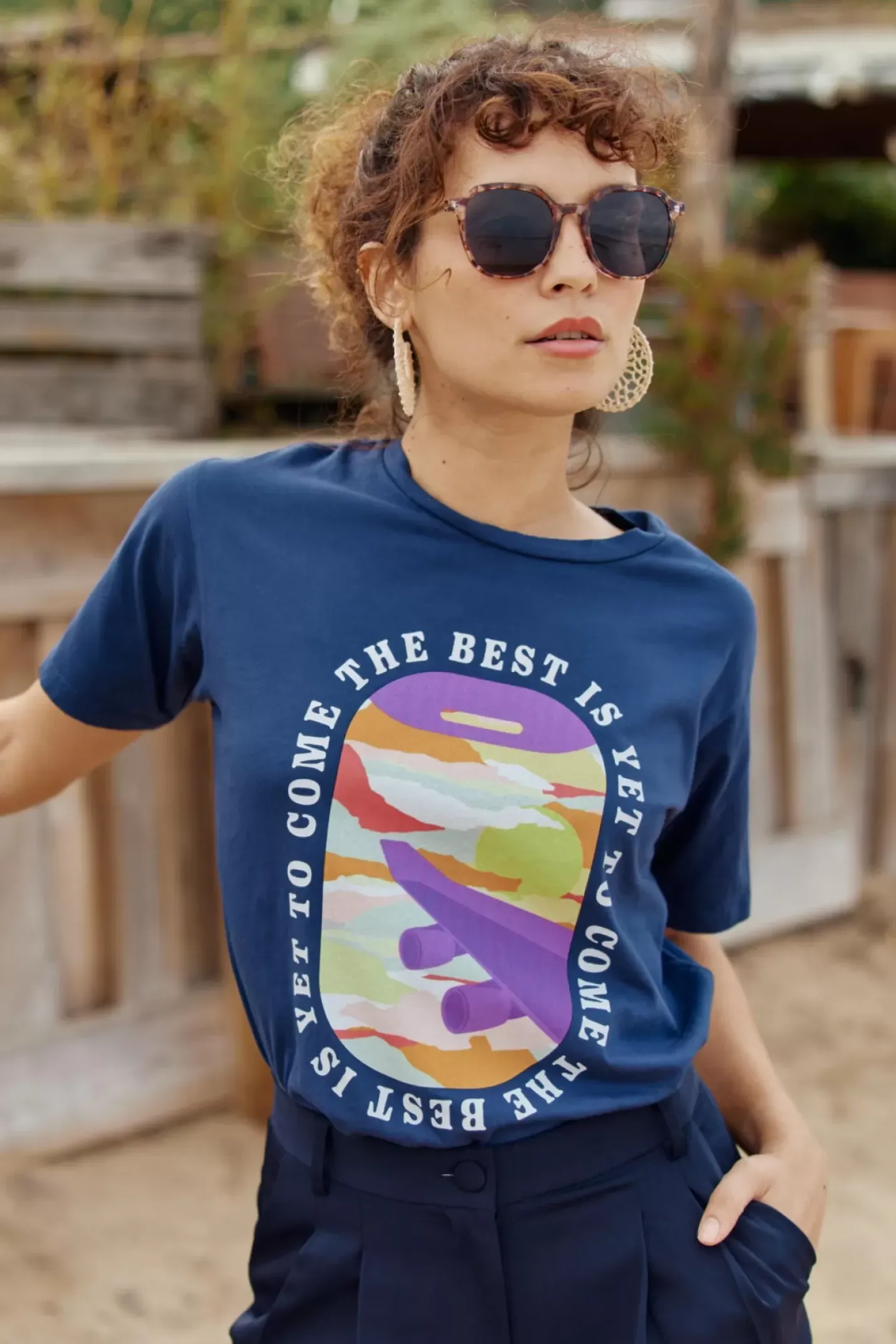 LA PETITE ÉTOILE Tops|T-Shirt Best Marine