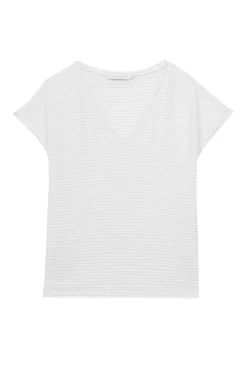 LA PETITE ÉTOILE Tops|T-Shirt Bosco Raye Lurex