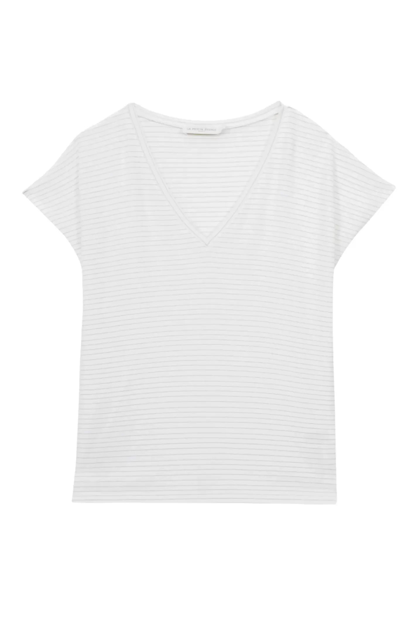 LA PETITE ÉTOILE Tops|T-Shirt Bosco Raye Lurex