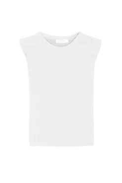 LA PETITE ÉTOILE Tops|T-Shirt Calix Blanc