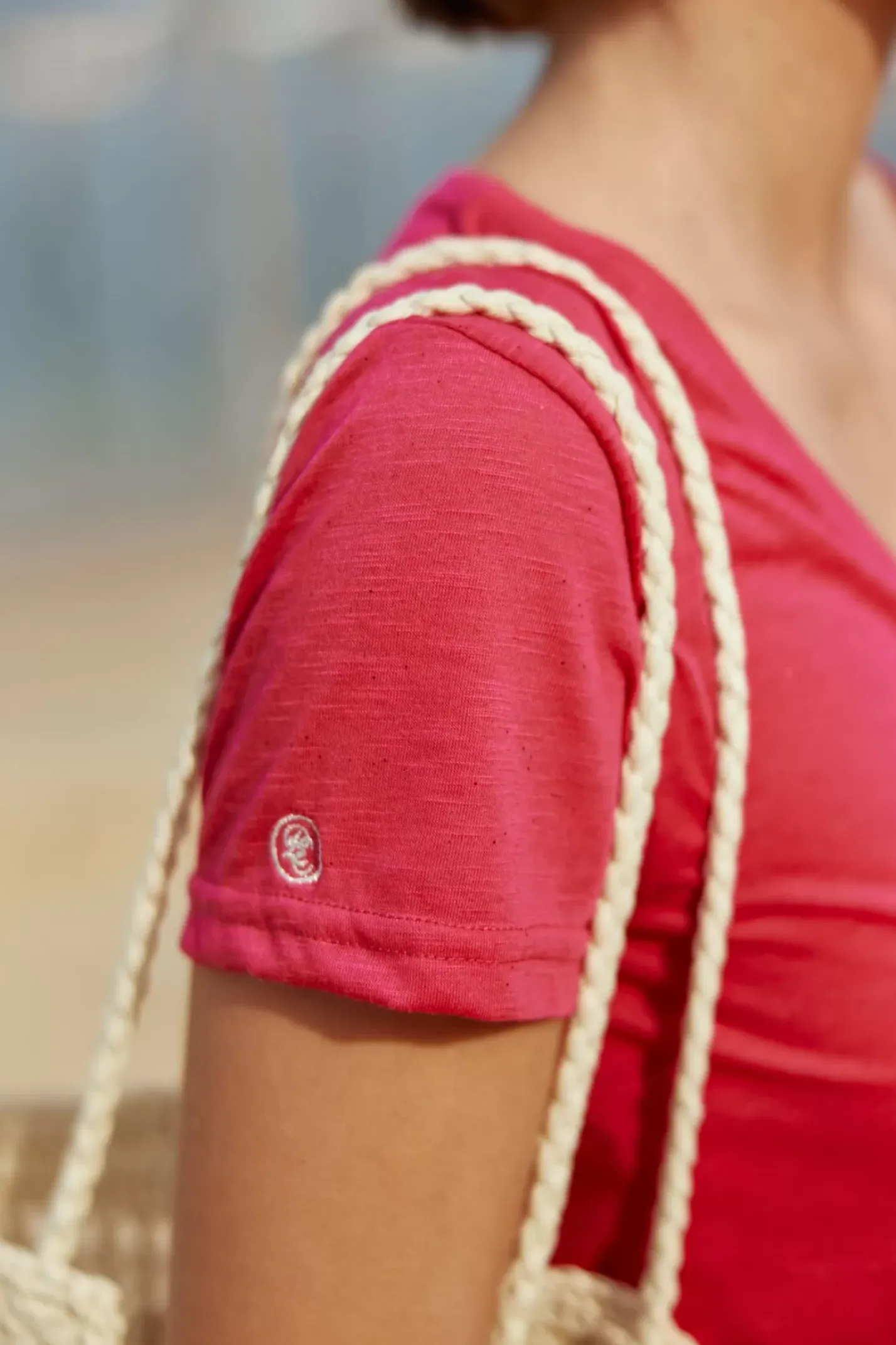 LA PETITE ÉTOILE Tops|T-Shirt Elvie Rose