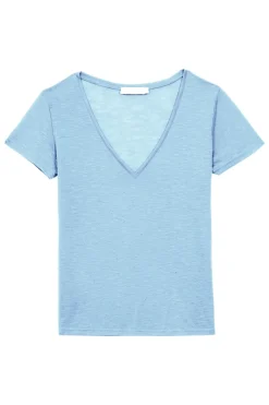 LA PETITE ÉTOILE Tops|T-Shirt Elvie Ciel