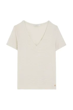 LA PETITE ÉTOILE Tops|T-Shirt Kayla Ecru
