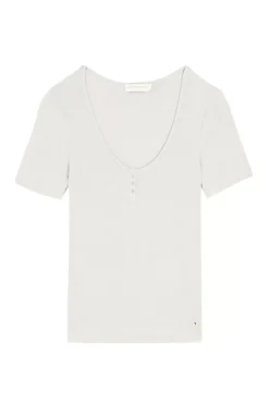 LA PETITE ÉTOILE Tops|T-Shirt Lamiaa Ecru