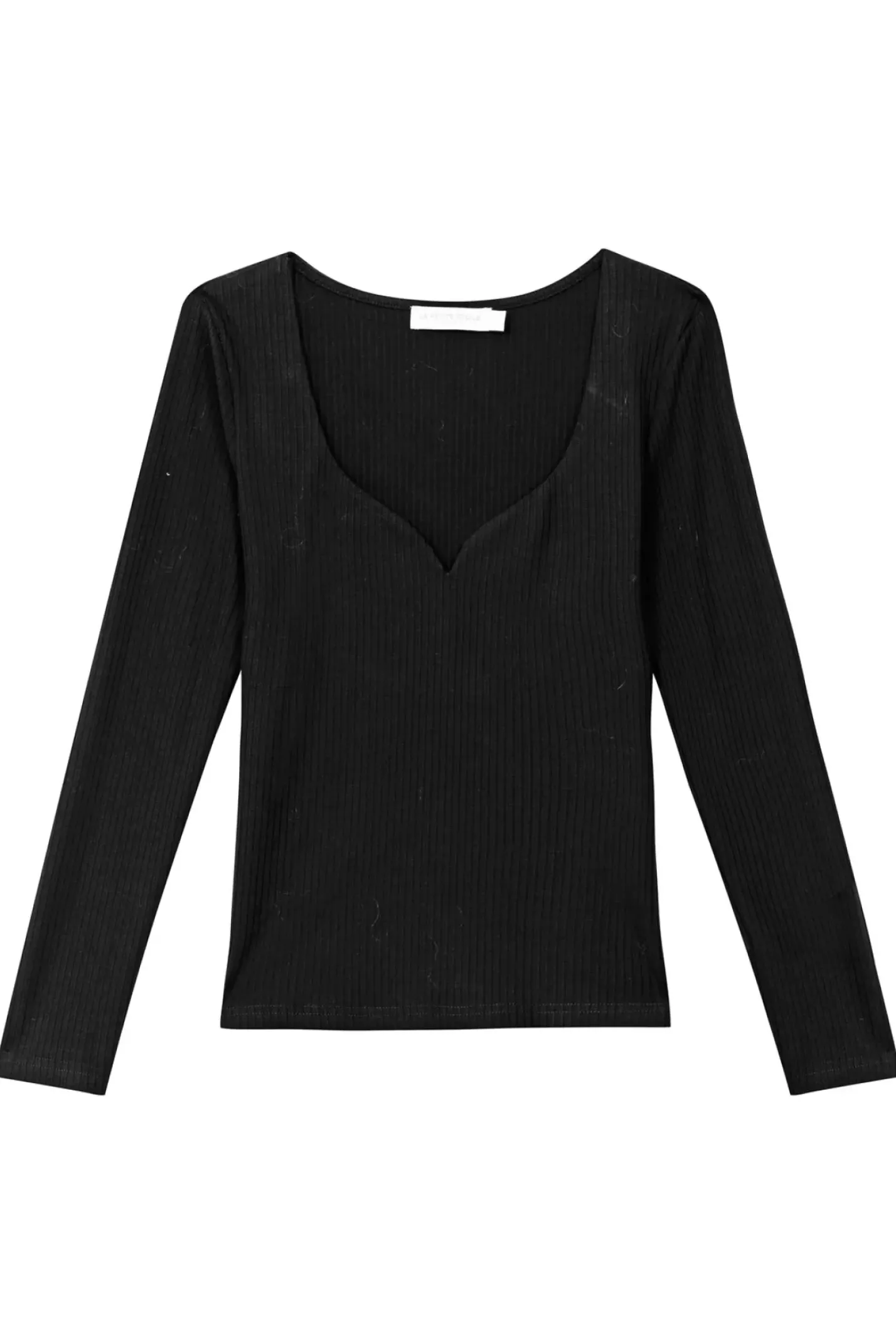 LA PETITE ÉTOILE Tops|T-Shirt Rosila Noir