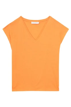 LA PETITE ÉTOILE Tops|T-Shirt Safia Orange