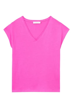 LA PETITE ÉTOILE Tops|T-Shirt Safia Fuchsia