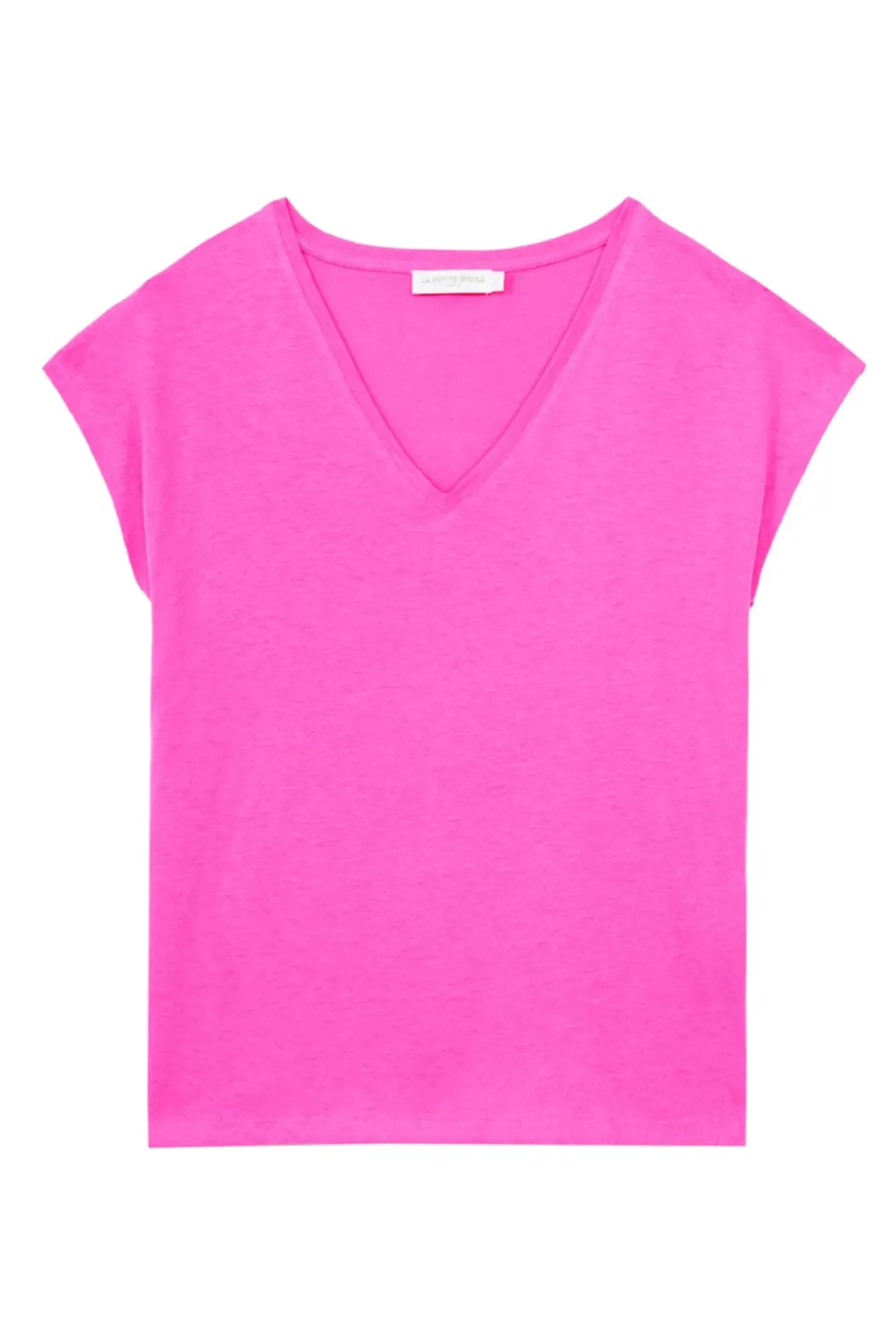 LA PETITE ÉTOILE Tops|T-Shirt Safia Fuchsia