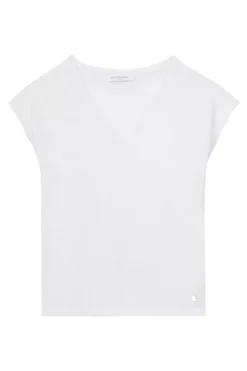 LA PETITE ÉTOILE Tops|T-Shirt Safia Blanc