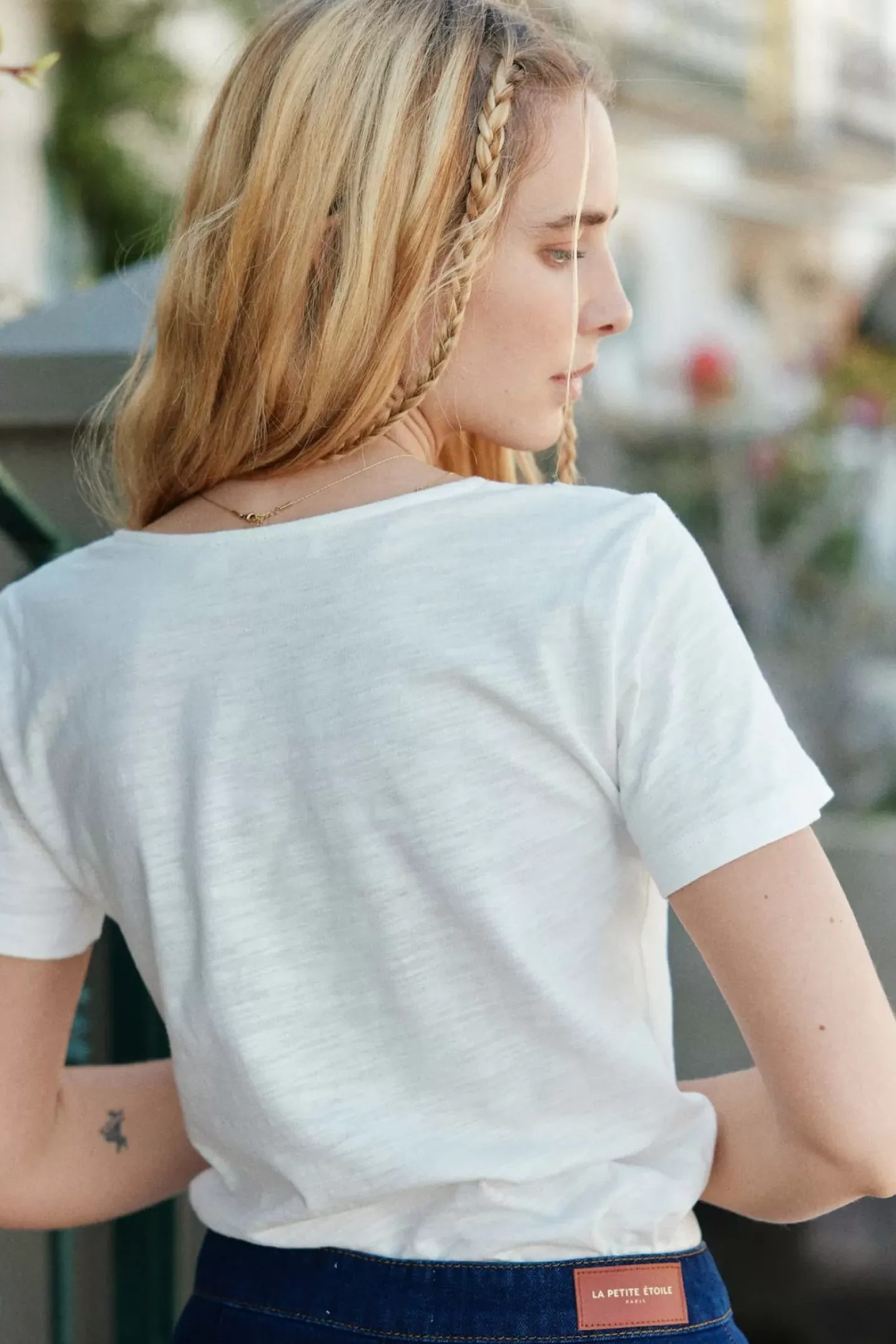 LA PETITE ÉTOILE Tops|T-Shirt Talsmo Blanc