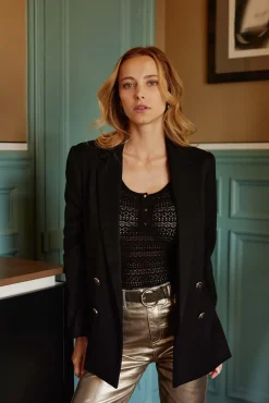 LA PETITE ÉTOILE Manteaux & Vestes|Veste Kyra Noir